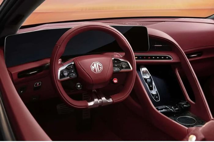 MG Cyberster electric sportscar India showcase on March 20